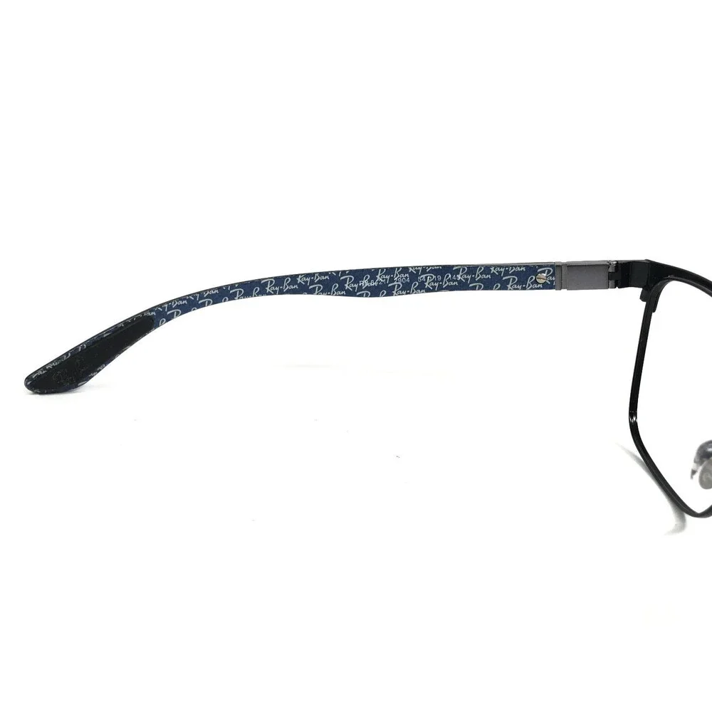 Ray-Ban Eyeglasses Frames RB8421 2904 Black Blue Carbon Fiber Square 54-19-145